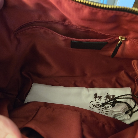 Coach Large Madison Sophia Satchel 15955 Black - Picture 3 of 4